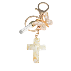 Pillangó és Kereszt Kulcstartó Pillangó és Kereszt Kulcstartó